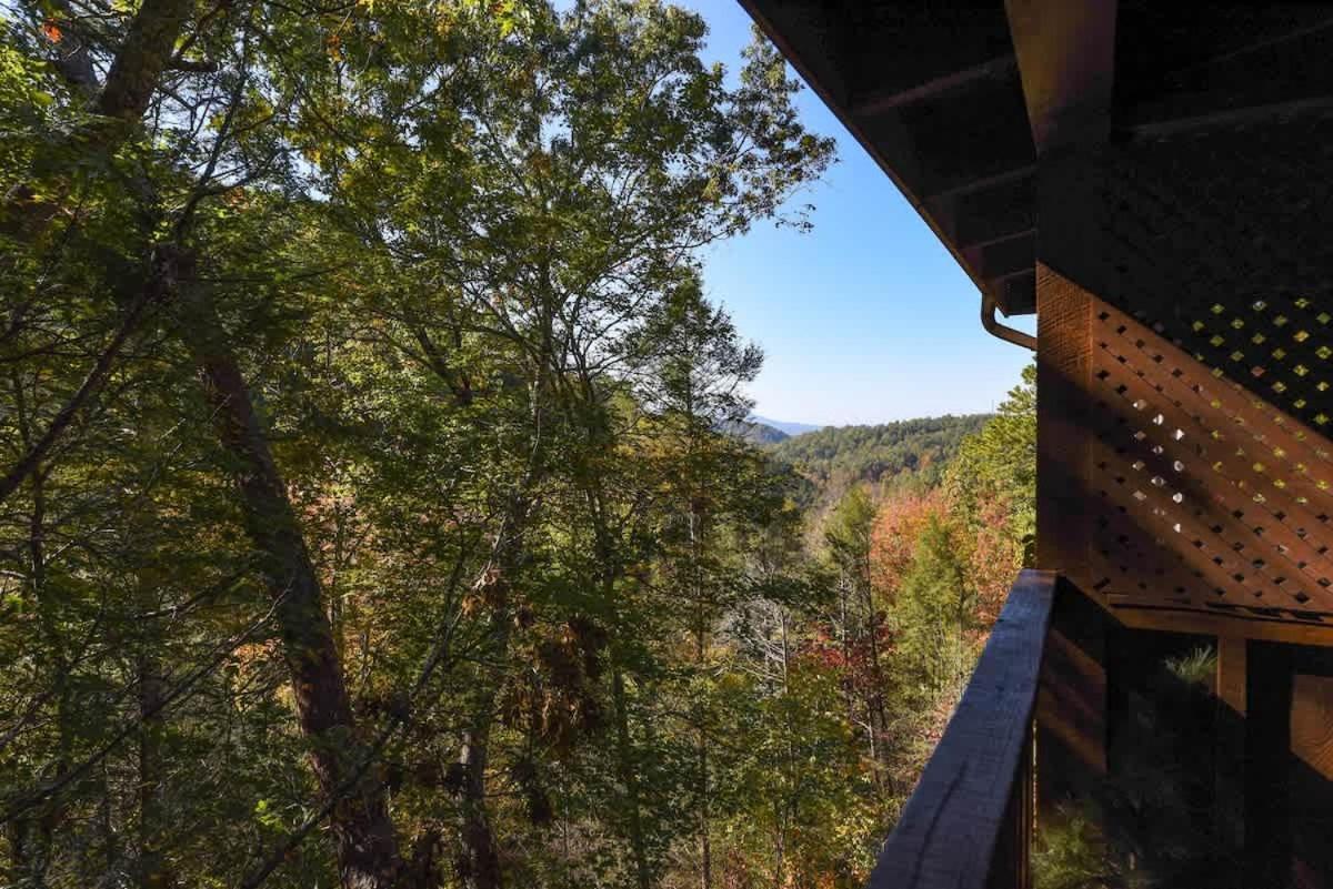 Nice View Fireplace, Hot Tub, Porch Bed, Private Sevierville Exterior foto