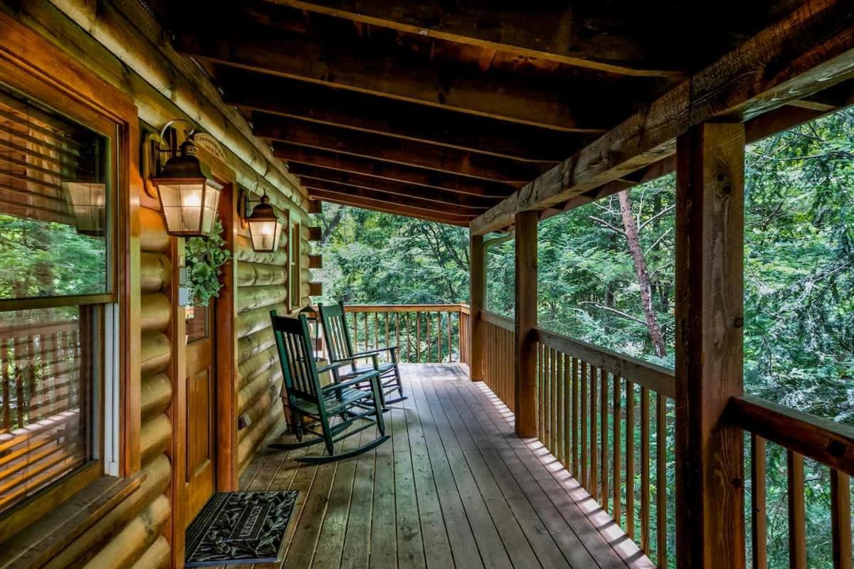 Nice View Fireplace, Hot Tub, Porch Bed, Private Sevierville Exterior foto